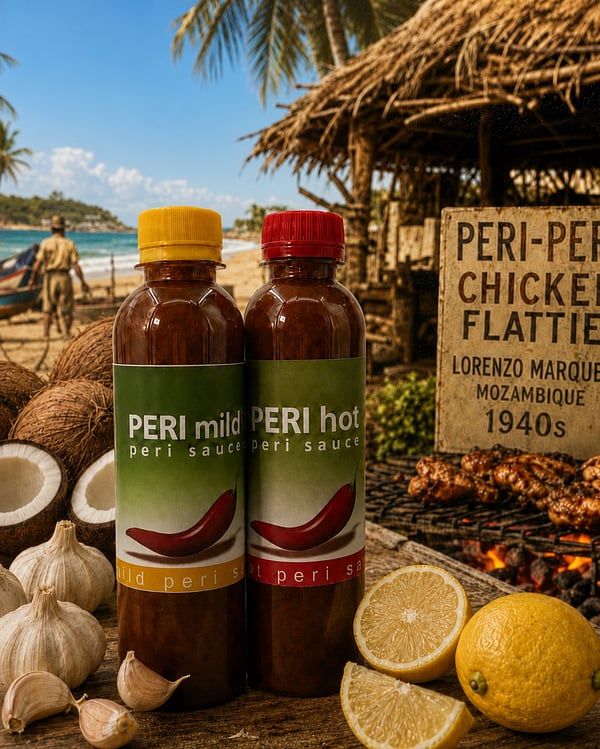 Kaptein Brandt Peri Mild and Peri Hot Chilli Sauce