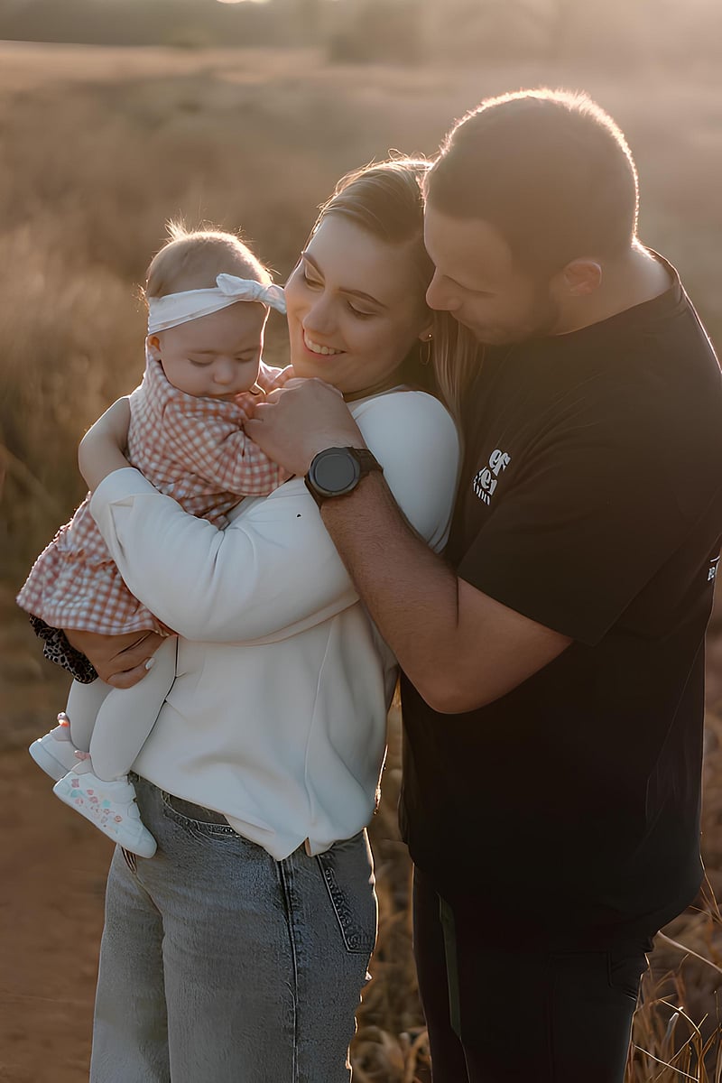 Family portrait in Pretoria